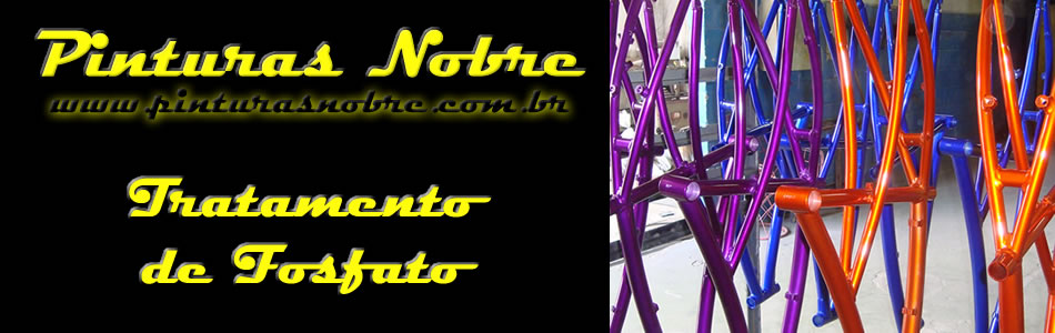 Tratamento de fosfato em quadros de bicicleta